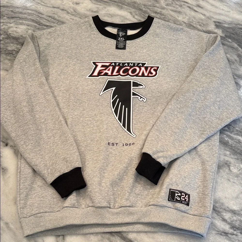 Atlanta Falcons Gray Sweater XXL - Picture 1 of 4